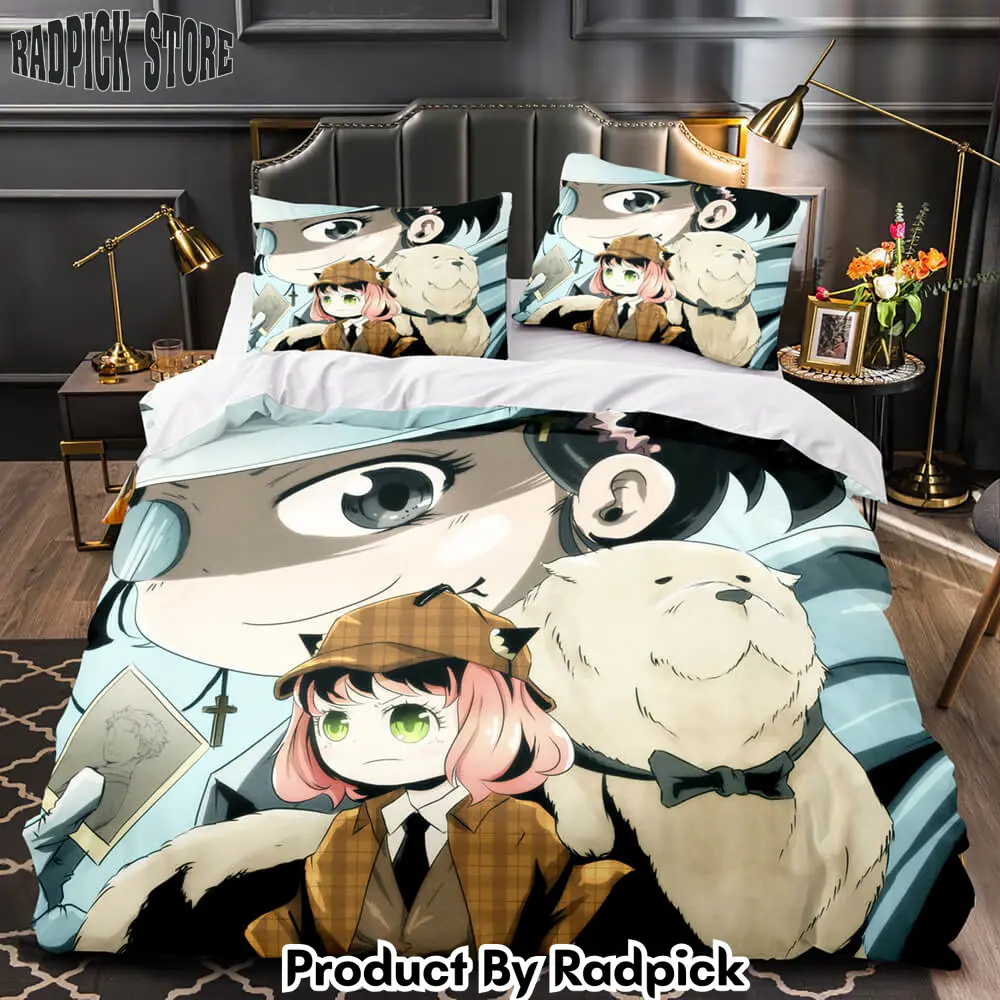 Spy x family bedding set cosplay quilt duvet cover us bed sheet sets  rp0426573